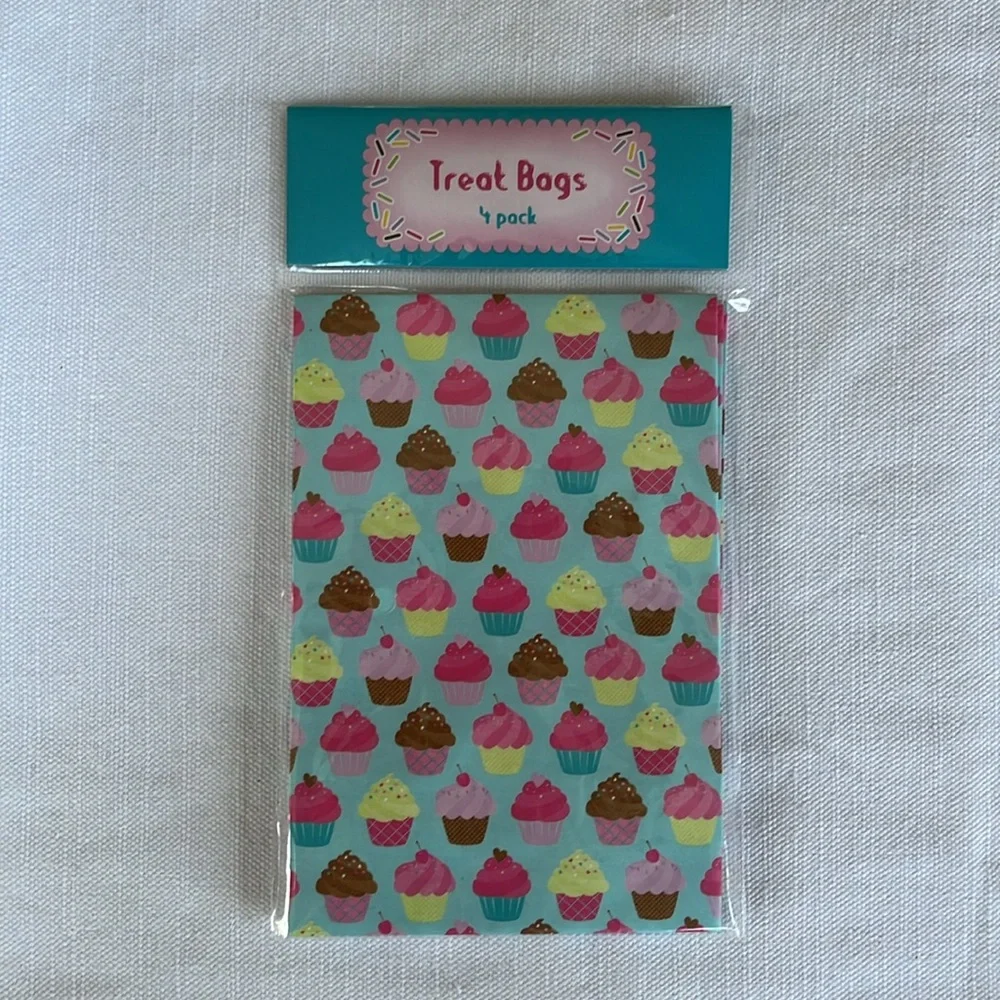 Treat Bags Cupcake Pattern
